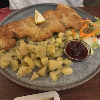 Gasthaus Krombach - Veal Schnitzel - German Near Me - Berlin, BE Gasthaus Krombach - Veal Schnitzel - German Near Me - Berlin, BE