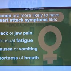 Cardiology Associates of Michigan - Possible heart attack symptoms in women