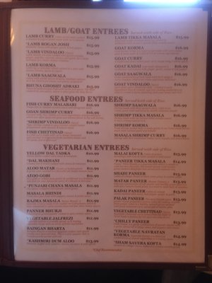 Menu photo 2 Aroma Indian Bistro Merchantville, NJ