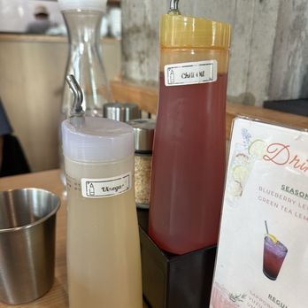 Kajiken - Chili oil/vinegar - Ramen Near Me - Seattle, Washington Kajiken - Chili oil/vinegar - Ramen Near Me - Seattle, Washington