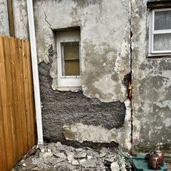 Cutting Edge Painting and More - Old foundation deteriorated