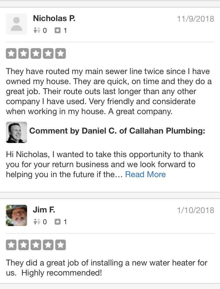 Slide of Callahan Plumbing & Irrigation