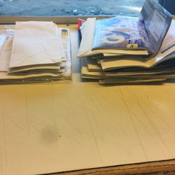 US Post Office - Real mail on the left - junk on the right. :(