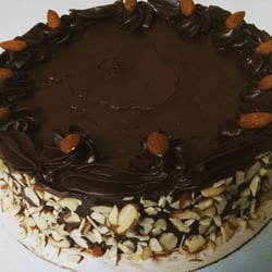 Delightful Desserts & Culinary Creations - Flourless chocolate almond cake