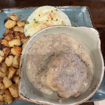 First Watch - Biscuits and turkey sausage gravy - ok, but not as flavorful as Flying Biscuit - Breakfast & Brunch Near Me - Huntersville, North Carolina First Watch - Biscuits and turkey sausage gravy - ok, but not as flavorful as Flying Biscuit - Breakfast & Brunch Near Me - Huntersville, North Carolina