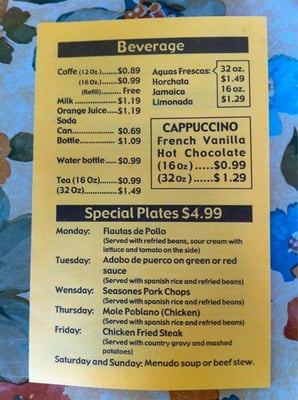Menu photo 4 Maria's Tacos and More Houston, TX Menu photo 4 Maria's Tacos and More Houston, TX