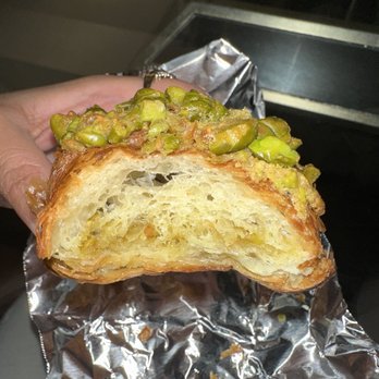 Frenchette Bakery - Twice baked pistachio croissant - Bakeries Near Me - New York, New York Frenchette Bakery - Twice baked pistachio croissant - Bakeries Near Me - New York, New York