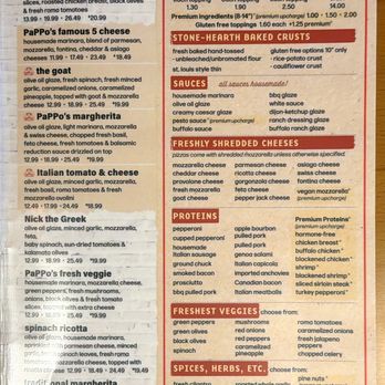 PaPPo's Pizzeria & Pub - Menu (3 of 5) - Chicken Wings Near Me - Overland Park, Kansas PaPPo's Pizzeria & Pub - Menu (3 of 5) - Chicken Wings Near Me - Overland Park, Kansas