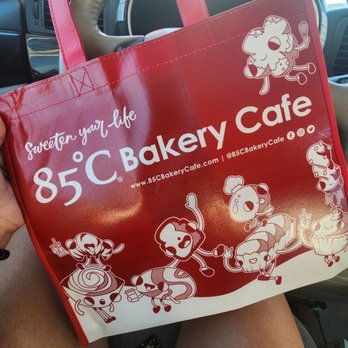 85°C Bakery Cafe-Cerritos - New shopping bag. Thank you from a loyal customer. - Bakeries Near Me - Cerritos, California 85°C Bakery Cafe-Cerritos - New shopping bag. Thank you from a loyal customer. - Bakeries Near Me - Cerritos, California