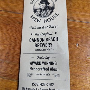 Bill's Tavern & Brewhouse - Seafood Near Me - Cannon Beach, Oregon Bill's Tavern & Brewhouse - Seafood Near Me - Cannon Beach, Oregon