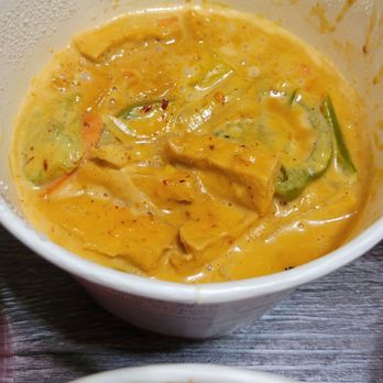 Thai Chili 2go - Massaman Curry with fried tofu. - Thai Near Me - Chandler, Arizona Thai Chili 2go - Massaman Curry with fried tofu. - Thai Near Me - Chandler, Arizona