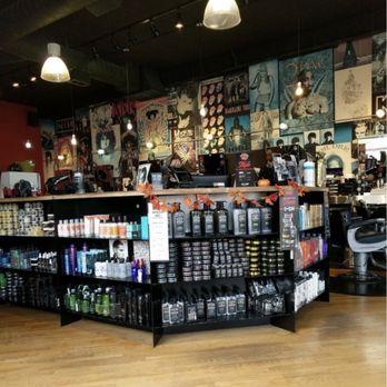Floyd's 99 Barbershop - Products for sale. They have a lot to choose from. Shampoo, conditioner, and more.. - Barbers Near Me - Studio City, California