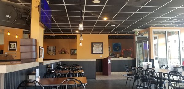 Flat Earth Pizza by null