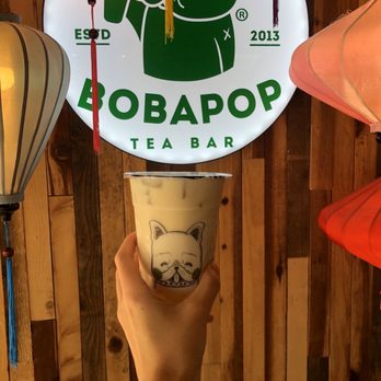 BoBaPoP - Japanese Brown Rice Milk Tea with brown sugar crystal boba (5/5) - rustic with a hint of sweetness - Coffee & Tea Near Me - San Gabriel, California BoBaPoP - Japanese Brown Rice Milk Tea with brown sugar crystal boba (5/5) - rustic with a hint of sweetness - Coffee & Tea Near Me - San Gabriel, California
