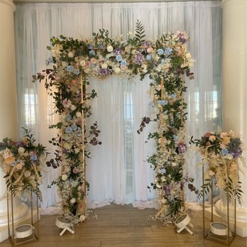 TDE Wedding - Guest welcoming backdrop photo area - Wedding Planning Near Me - Millbrae, California