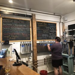Powers Farm & Brewery - View of the drink selection.
