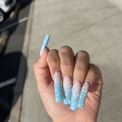 New Nail Time & Spa - cute june set by Linda got tons of compliments
