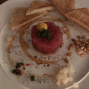 Prime 54 - Tuna Tartare (as it is presented). - Seafood Near Me - Miami Beach, Florida Prime 54 - Tuna Tartare (as it is presented). - Seafood Near Me - Miami Beach, Florida