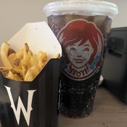 Wendy's - Medium Coke Zero and French fry