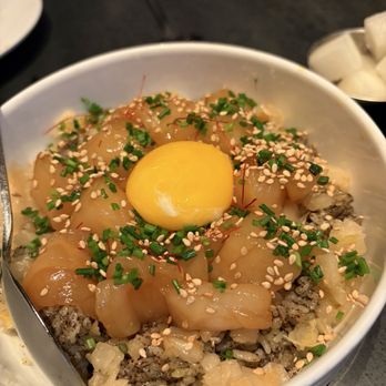 Seoul Salon - Soy Scallop Over Rice 가리비 관자장 덮밥 - Korean Near Me - New York, New York Seoul Salon - Soy Scallop Over Rice 가리비 관자장 덮밥 - Korean Near Me - New York, New York