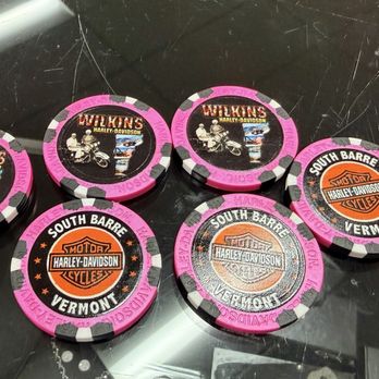 Wilkins Harley-Davidson - Poker chips - Motorcycle Dealers Near Me - Barre, Vermont Wilkins Harley-Davidson - Poker chips - Motorcycle Dealers Near Me - Barre, Vermont