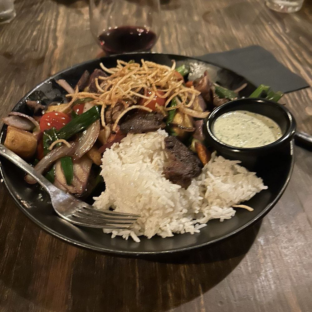 La Brasa  - Lomo Saltado - Lounges Near Me - Oklahoma City, Oklahoma