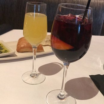 Bonefish Grill - Black berry sangria and traditional mimosa! Try the peach Bellini it's awesome - Seafood Near Me - Las Vegas, Nevada