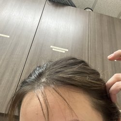 Mind you these strands were as long as my natural hair, which is well to the middle of my back