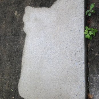 Ace Power Washing - That's an example of dirty black mold and clean concrete - Pressure Washers Near Me - Garfield, New Jersey Ace Power Washing - That's an example of dirty black mold and clean concrete - Pressure Washers Near Me - Garfield, New Jersey