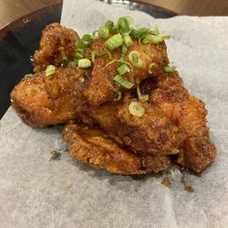 Soy garlic 1/2 chicken. Flavorful and crispy! Soy garlic 1/2 chicken. Flavorful and crispy!