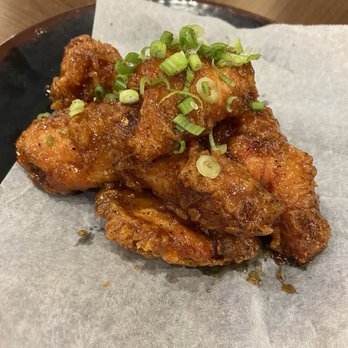 Korea Garden - Soy garlic 1/2 chicken. Flavorful and crispy! - Korean Near Me - Milpitas, California Korea Garden - Soy garlic 1/2 chicken. Flavorful and crispy! - Korean Near Me - Milpitas, California