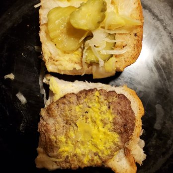 Hamburger Station - Smaller hamburger patties. - Burgers Near Me - Akron, Ohio