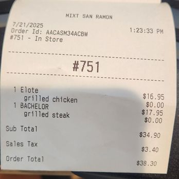 MIXT - 2nd visit. - Salad Near Me - San Ramon, California MIXT - 2nd visit. - Salad Near Me - San Ramon, California