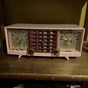 Bud & Marilyn's - Radio in the bathroom - American Near Me - Philadelphia, Pennsylvania