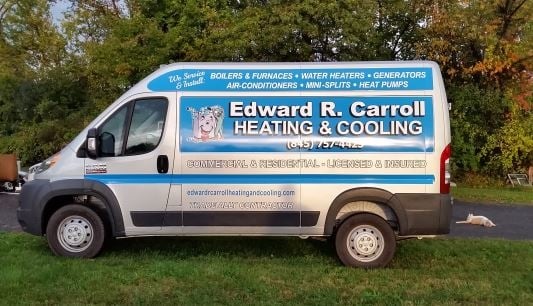Slide of Edward R Carroll Heating & Cooling