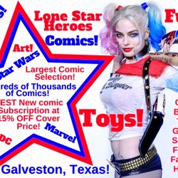 Lone Star Heroes: Comics & Toys - Galveston Island - Lone Star Heroes: Comics, Toys, Games, Collectibles