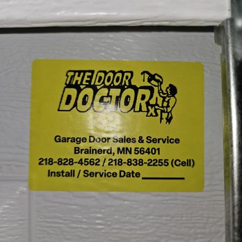 The Door Doctor - Garage Door Services Near Me - Brainerd, Minnesota The Door Doctor - Garage Door Services Near Me - Brainerd, Minnesota