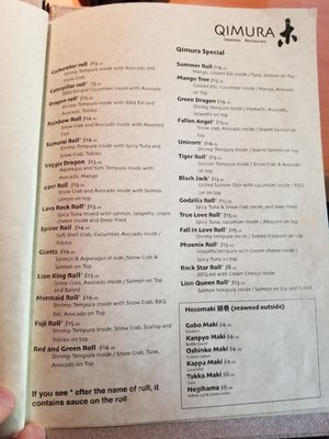 Menu photo 6 Qimura Sushi & Ramen Windsor, CA