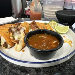 Mi Oaxaca - The quesabirria tacos were amazing.