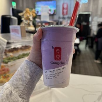 Gong Cha - Sweet potato smoothie - Bubble Tea Near Me - Falls Church, Virginia Gong Cha - Sweet potato smoothie - Bubble Tea Near Me - Falls Church, Virginia