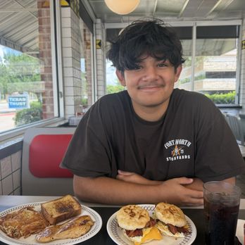 Waffle House - Two biscuits and a chicken dinner plate - Breakfast & Brunch Near Me - Bedford, Texas