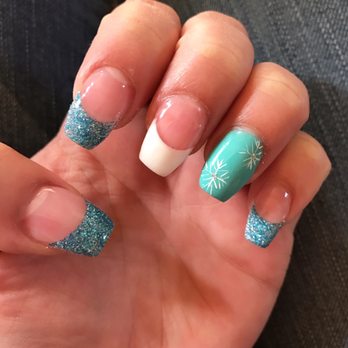 Vacaville Nails - Cute winter nails!  thank you Vacaville Nails!! - Nail Salons Near Me - Vacaville, California