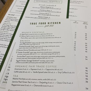 True Food Kitchen - Menu - Vegetarian Near Me - Annapolis, Maryland
