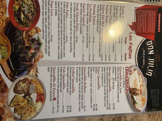 Menu photo 4 Don Julio Mexican Grill Owasso, OK Menu photo 4 Don Julio Mexican Grill Owasso, OK
