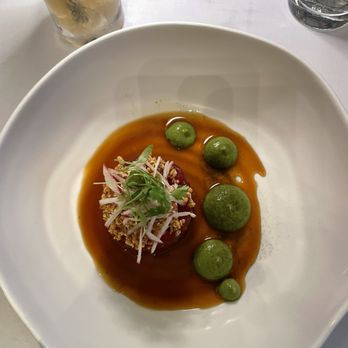 Ponte Modern American - Hubby had the tuna appetizer and devoured it quickly. - New American Near Me - Tampa, Florida Ponte Modern American - Hubby had the tuna appetizer and devoured it quickly. - New American Near Me - Tampa, Florida