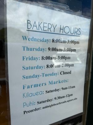 Menu photo 1 Midnight Bear Breads Lawai, HI