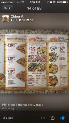 Menu photo 3 PhilHouse Las Vegas, NV Menu photo 3 PhilHouse Las Vegas, NV