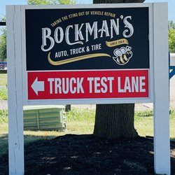 Bockman's Auto Truck & Tire - IDOT Safety Lane Inspections- DeKalb, IL