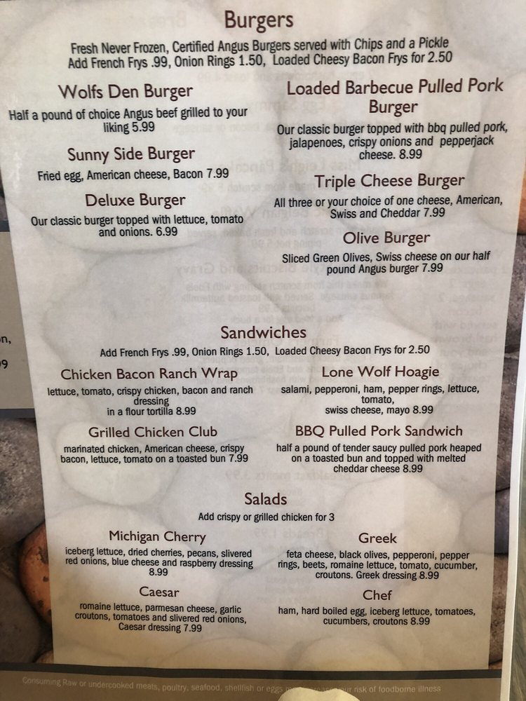 Wolfs Den Restaurant
