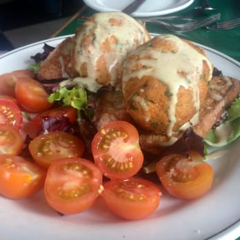 Place Pigalle - Crab cakes at lunch. - French Near Me - Seattle, Washington Place Pigalle - Crab cakes at lunch. - French Near Me - Seattle, Washington